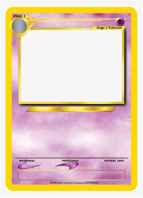 pokemon card template psd|blank pokemon card.